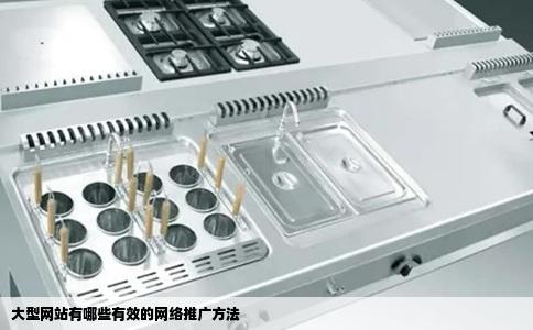 大型网站有哪些有效的网络推广方法