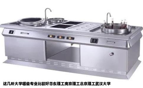 这几所大学哪些专业比较好华东理工南京理工北京理工武汉大学