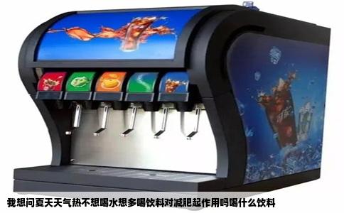 我想问夏天天气热不想喝水想多喝饮料对减肥起作用吗喝什么饮料