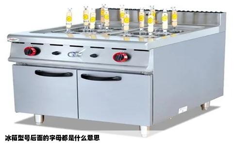冰箱型号后面的字母都是什么意思