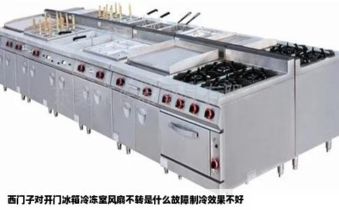 西门子对开门冰箱冷冻室风扇不转是什么故障制冷效果不好