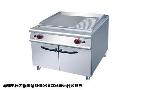 半球电压力锅型号SH5090CD6表示什么意思