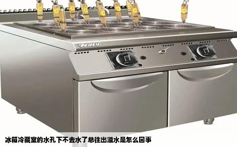 冰箱冷藏室的水孔下不去水了总往出溢水是怎么回事