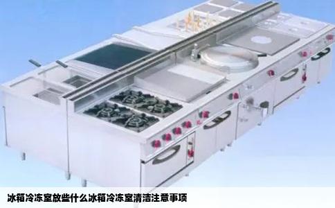 冰箱冷冻室放些什么冰箱冷冻室清洁注意事项