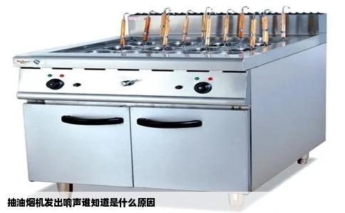 抽油烟机发出响声谁知道是什么原因
