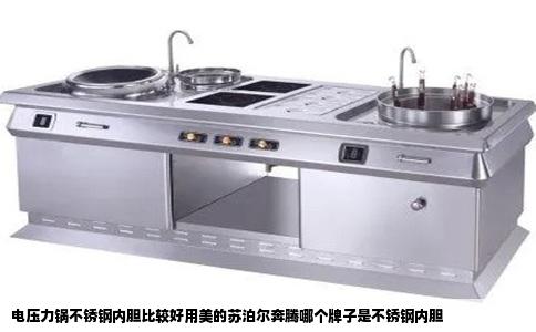 电压力锅不锈钢内胆比较好用美的苏泊尔奔腾哪个牌子是不锈钢内胆