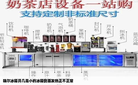 嗨尔冰箱开几是小的冰箱侧面发热正不正常
