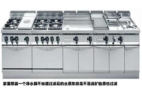家里想装一个净水器不知道过滤后的水质怎样是不是连矿物质也过滤