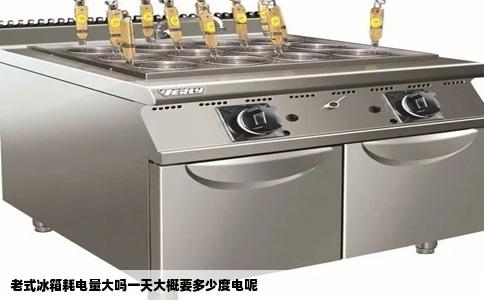 老式冰箱耗电量大吗一天大概要多少度电呢