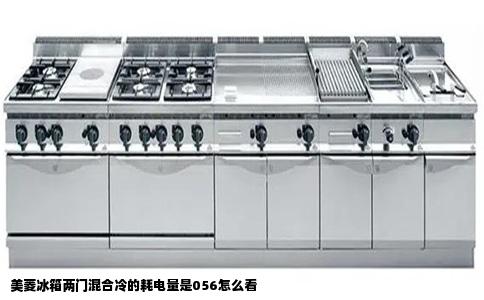 美菱冰箱两门混合冷的耗电量是056怎么看