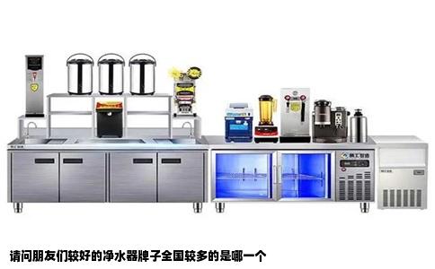 请问朋友们较好的净水器牌子全国较多的是哪一个