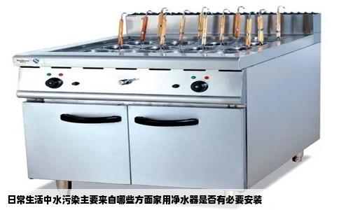 日常生活中水污染主要来自哪些方面家用净水器是否有必要安装