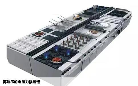 苏泊尔的电压力锅蒸饭