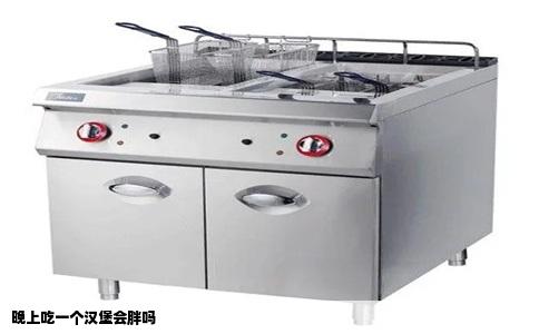 晚上吃一个汉堡会胖吗