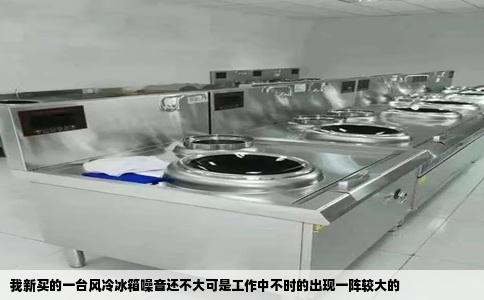 我新买的一台风冷冰箱噪音还不大可是工作中不时的出现一阵较大的