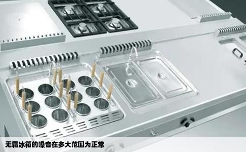 无霜冰箱的噪音在多大范围为正常